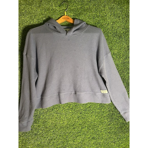 WOMEN'S CALVIN KLEIN PERFORMANCE HOODIE/PURPLE/SIZE SWEATSHIRT CROPPED SIZE XL - Picture 1 of 7